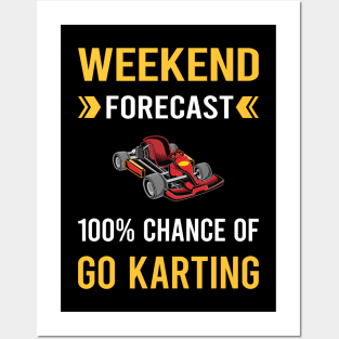 Weekend Forecast Go Karting Go Kart Karts Posters and Art